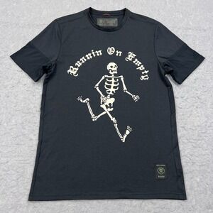 *New* Roark Run Amok Shirt Mens XS Black Morocco Willow‎ Runnin On Empty Travel